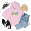 Chill Stitch – VW Tie-dye Van - Unisex Hooded Hoodie Sweatshirt – Embrace Your Vibe