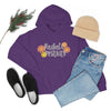 Chill Stitch – Radiate Positivity - Unisex Hooded Hoodie Sweatshirt – Embrace Your Vibe