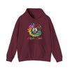 Hippie Sweatshirt | Soul Rainbow Color Wheel Splash | Unisex Hooded Hoodie Sweatshirt