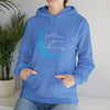 Boho Follow Your Dreams Moon Crescent | Unisex Hooded Hoodie Sweatshirt | Embrace Your Vibe