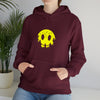 Smiley Sweatshirt | Forest Moon | Abstract Unisex Hooded Hoodie Sweatshirt