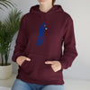 Abstract Sweatshirt | Sound Collector Music | Abstract Unisex Hooded Hoodie Sweatshirt