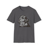 Ludwig van Beethoven Symphony Music Conductor | Unisex Soft Style Tee T-Shirt | Calligram Word Design