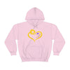 Butterflies Sunflower | Unisex Hooded Hoodie Sweatshirt | Embrace Your Vibe