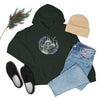 Always Take Compass Route Camping Hiking | Unisex Hooded Hoodie Sweatshirt | Embrace Your Vibe