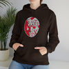 Jason Friday Halloween | Unisex Hooded Hoodie Sweatshirt | Embrace Your Vibe | Calligram Word Design