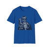 Terminator Movie | Unisex Soft Style Tee T-Shirt | Calligram Word Design