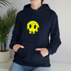 Smiley Sweatshirt | Forest Moon | Abstract Unisex Hooded Hoodie Sweatshirt
