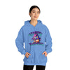 Halloween Sweatshirt | Happy Halloween Haunted House | Unisex Hooded Hoodie Sweatshirt