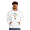 Chill Stitch – Peace Live Frog Tie-Dye - Unisex Hooded Hoodie Sweatshirt – Embrace Your Vibe