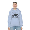 Bear Always Take Scenic Route | Unisex Hooded Hoodie Sweatshirt | Embrace Your Vibe
