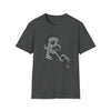 Abstract Shirt | Freddy Mercuri | Unisex Soft Style Tee T-Shirt | Calligram Word Design