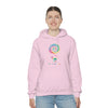 Chill Stitch – Peace Live Frog Tie-Dye - Unisex Hooded Hoodie Sweatshirt – Embrace Your Vibe