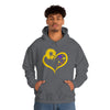 Butterflies Sunflower | Unisex Hooded Hoodie Sweatshirt | Embrace Your Vibe