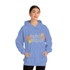 Chill Stitch – Radiate Positivity - Unisex Hooded Hoodie Sweatshirt – Embrace Your Vibe