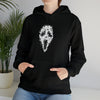 Ghost Face Bats Halloween Sweatshirt | Abstract Unisex Hooded Hoodie Sweatshirt