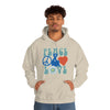 Chill Stitch – Peace & Love - Unisex Hooded Hoodie Sweatshirt – Embrace Your Vibe