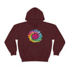 Chill Stitch – Girl Power Tie-Dye - Unisex Hooded Hoodie Sweatshirt – Embrace Your Vibe