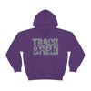 Chill Stitch – Track & Field Sport - Unisex Hooded Hoodie Sweatshirt – Embrace Your Vibe