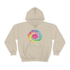 Chill Stitch – Girl Power Tie-Dye - Unisex Hooded Hoodie Sweatshirt – Embrace Your Vibe