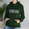 Bowling Silhouette Sport | Unisex Hooded Hoodie Sweatshirt | Embrace Your Vibe