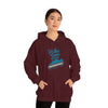 Chill Stitch – Hike More Worry Less - Unisex Hooded Hoodie Sweatshirt – Embrace Your Vibe