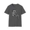 Abstract Shirt | Freddy Mercuri | Unisex Soft Style Tee T-Shirt | Calligram Word Design