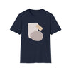 Abstract Blocks Egg Shapes V19 | Unisex Soft Style Tee T-Shirt | Embrace Your Vibe