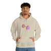 Doughnut Barbell Foodie Sweatshirt | Abstract Unisex Hooded Hoodie Sweatshirt