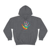 Chill Stitch –Tie-dye Peace Hand - Unisex Hooded Hoodie Sweatshirt – Embrace Your Vibe