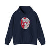 Jason Friday Halloween | Unisex Hooded Hoodie Sweatshirt | Embrace Your Vibe | Calligram Word Design