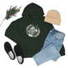 Always Take Scenic Route Compass Camping Hiking | Unisex Hooded Hoodie Sweatshirt | Embrace Your Vibe