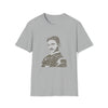 Nikola Tesla Science | Unisex Soft Style Tee T-Shirt | Calligram Word Design