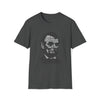 Abraham Lincoln | Unisex Soft Style Tee T-Shirt | Embrace Your Vibe | Calligram Word Design