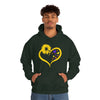 Butterflies Sunflower | Unisex Hooded Hoodie Sweatshirt | Embrace Your Vibe