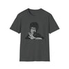 Bruce Lee | Unisex Soft Style Tee T-Shirt | Embrace Your Vibe | Calligram Word Design