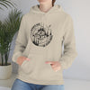 Always Take Scenic Route Compass Camping Hiking | Unisex Hooded Hoodie Sweatshirt | Embrace Your Vibe
