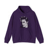 Elvis Presley Music Rock Roll | Unisex Hooded Hoodie Sweatshirt | Embrace Your Vibe | Calligram Word Design