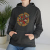 Pizza Slices Foodie Sweatshirt | Abstract Unisex Hooded Hoodie Sweatshirt