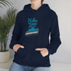 Chill Stitch – Hike More Worry Less - Unisex Hooded Hoodie Sweatshirt – Embrace Your Vibe
