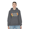 Chill Stitch – Radiate Positivity - Unisex Hooded Hoodie Sweatshirt – Embrace Your Vibe
