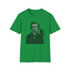 Edgar Alan Poe Poet | Unisex Soft Style Tee T-Shirt | Embrace Your Vibe | Calligram Word Design