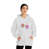 Doughnut Barbell Foodie Sweatshirt | Abstract Unisex Hooded Hoodie Sweatshirt