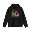 Halloween Sweatshirt | Spooky Season Specimen Jars | Unisex Hooded Hoodie Sweatshirt