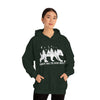 Bear Always Take Scenic Route | Unisex Hooded Hoodie Sweatshirt | Embrace Your Vibe