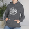 Always Take Scenic Route Compass Camping Hiking | Unisex Hooded Hoodie Sweatshirt | Embrace Your Vibe