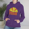 Chill Stitch – Sunshine Day Dreamer - Unisex Hooded Hoodie Sweatshirt – Embrace Your Vibe