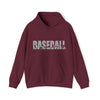 Baseball Silhouette Sport | Unisex Hooded Hoodie Sweatshirt | Embrace Your Vibe