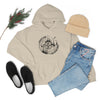 Always Take Scenic Route Compass Camping Hiking | Unisex Hooded Hoodie Sweatshirt | Embrace Your Vibe