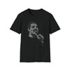 Abstract Shirt | Freddy Mercuri | Unisex Soft Style Tee T-Shirt | Calligram Word Design